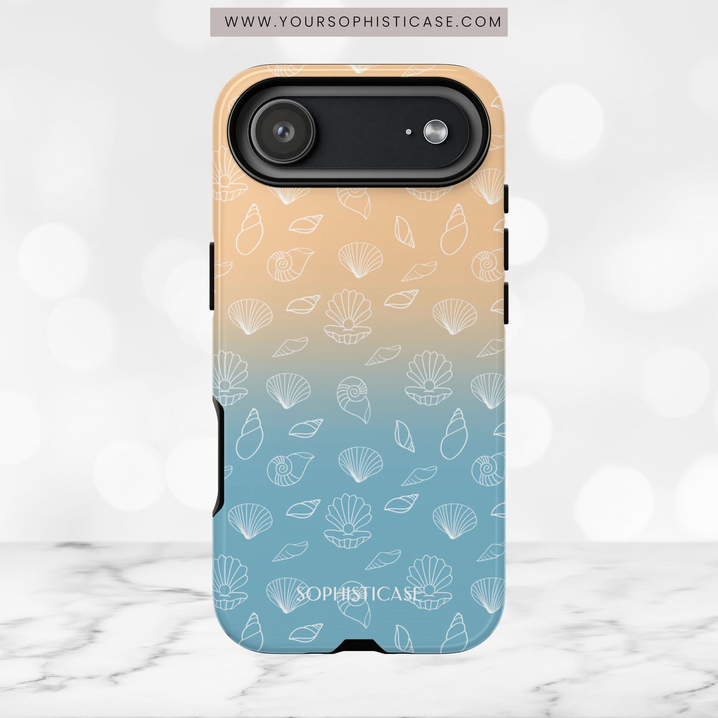 Seashell Society in Sandy Shore - iPhone Case