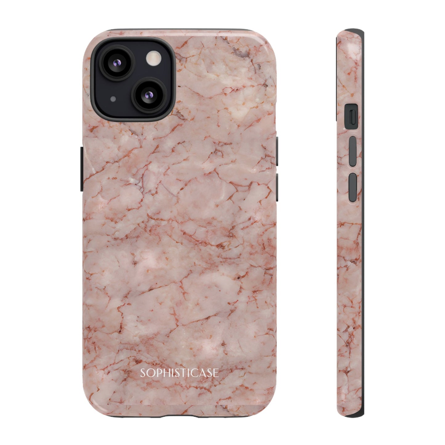 Marble Opulence in Pink - iPhone Case, Samsung Galaxy Case, Google Pixel Case