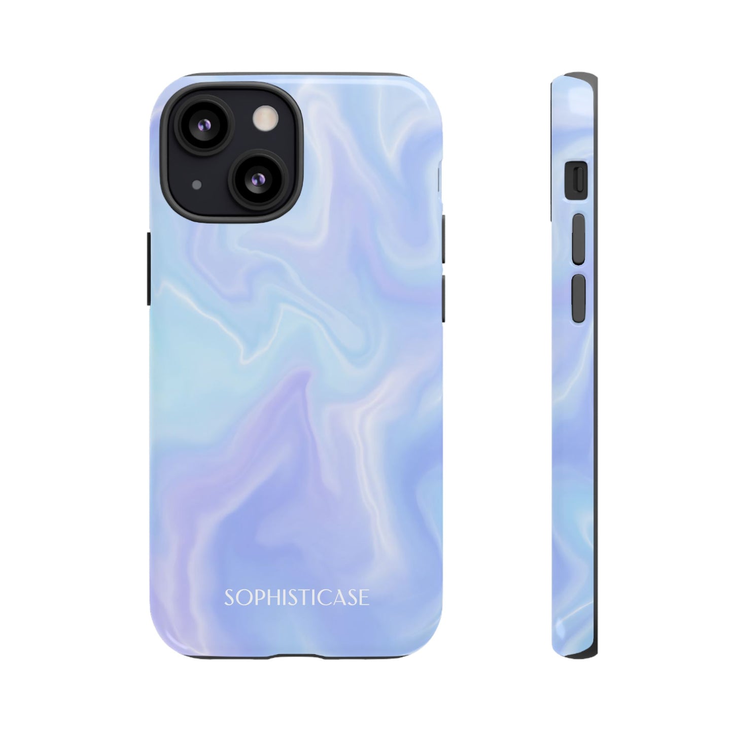 Liquid Magic in Blue Haze - iPhone Case
