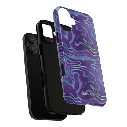Cosmic Gold in Blue & Purple - iPhone Case, Samsung Galaxy Case, Google Pixel Case