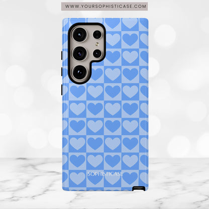 Tough Love in Blue - Tough Phone Case