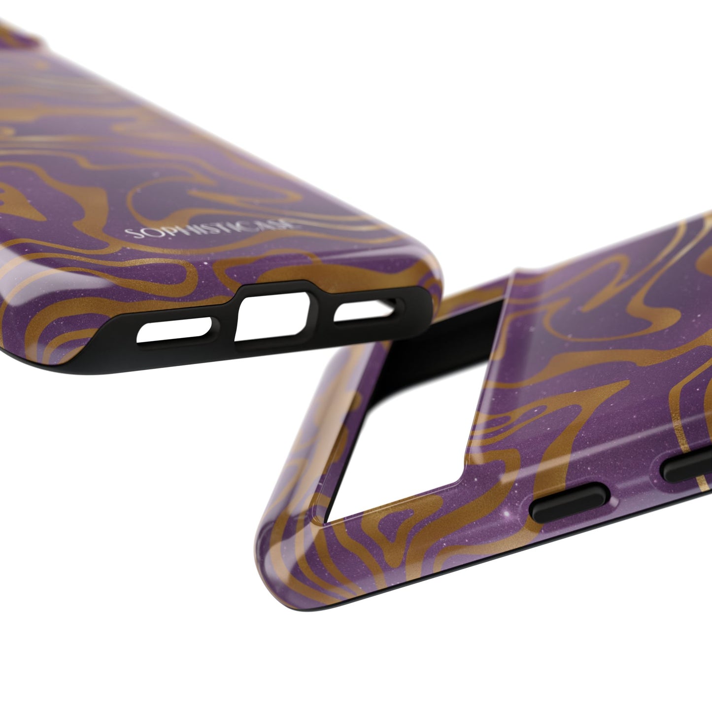 Cosmic Zebra in Purple - iPhone Case, Samsung Galaxy Case, Google Pixel Case
