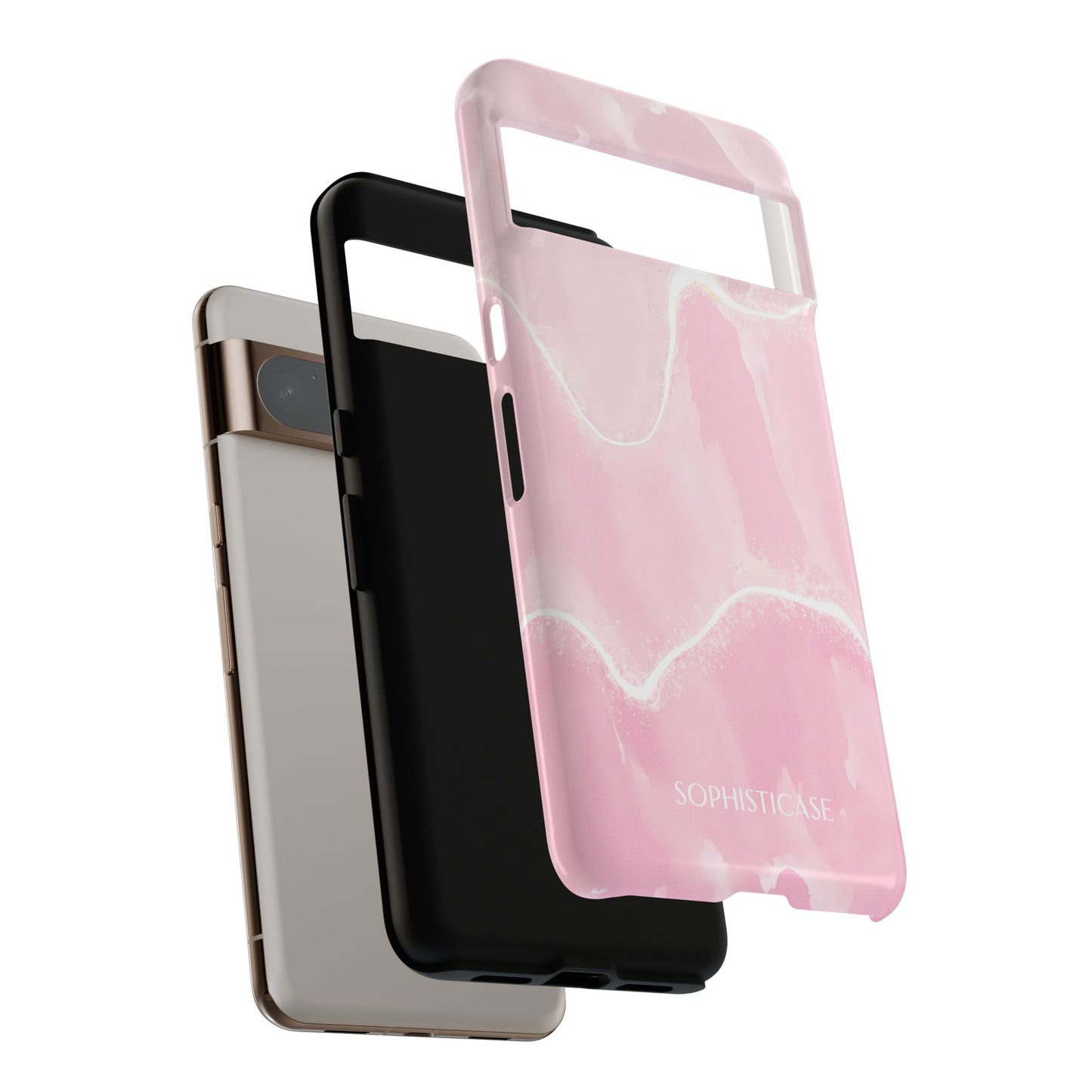 Serenity in Light Pink - Tough Phone Case for Google Pixel