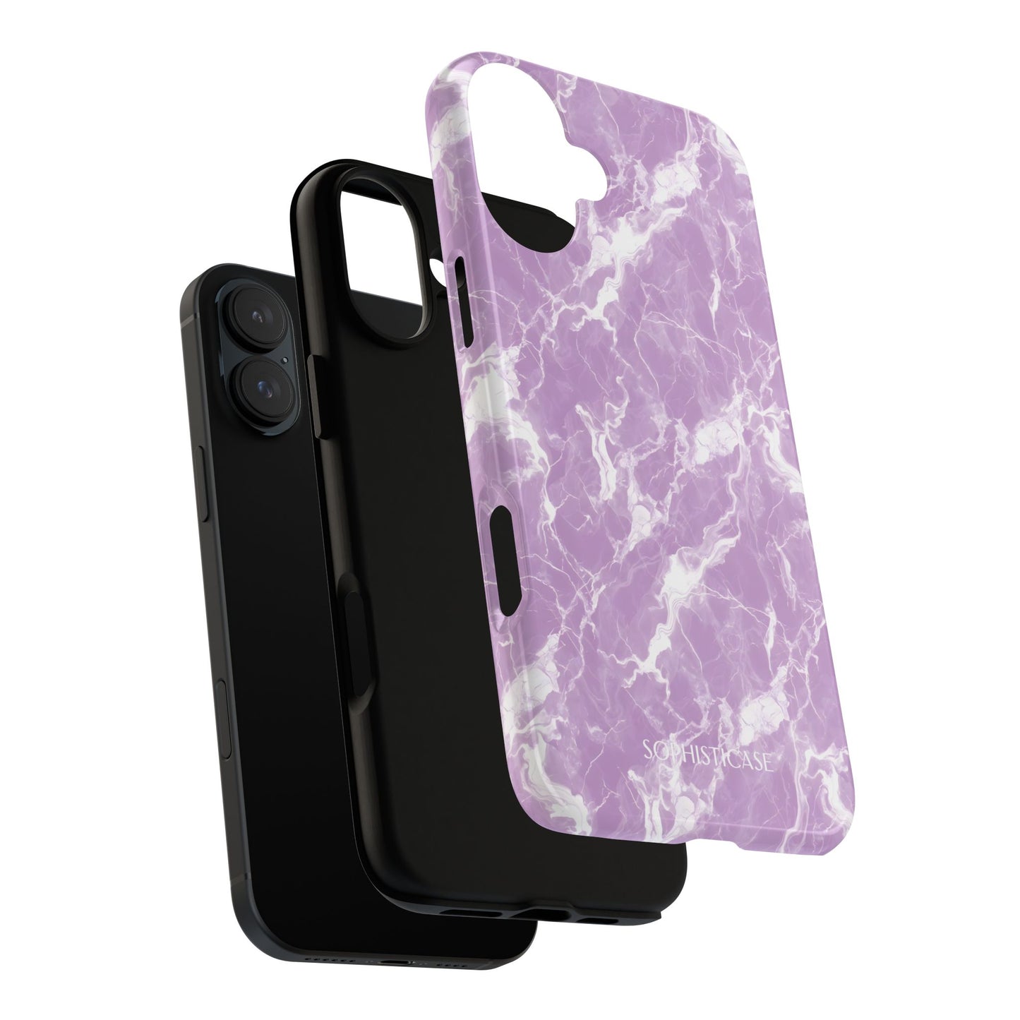 Marble Crush in Purple - Tough Phone Case