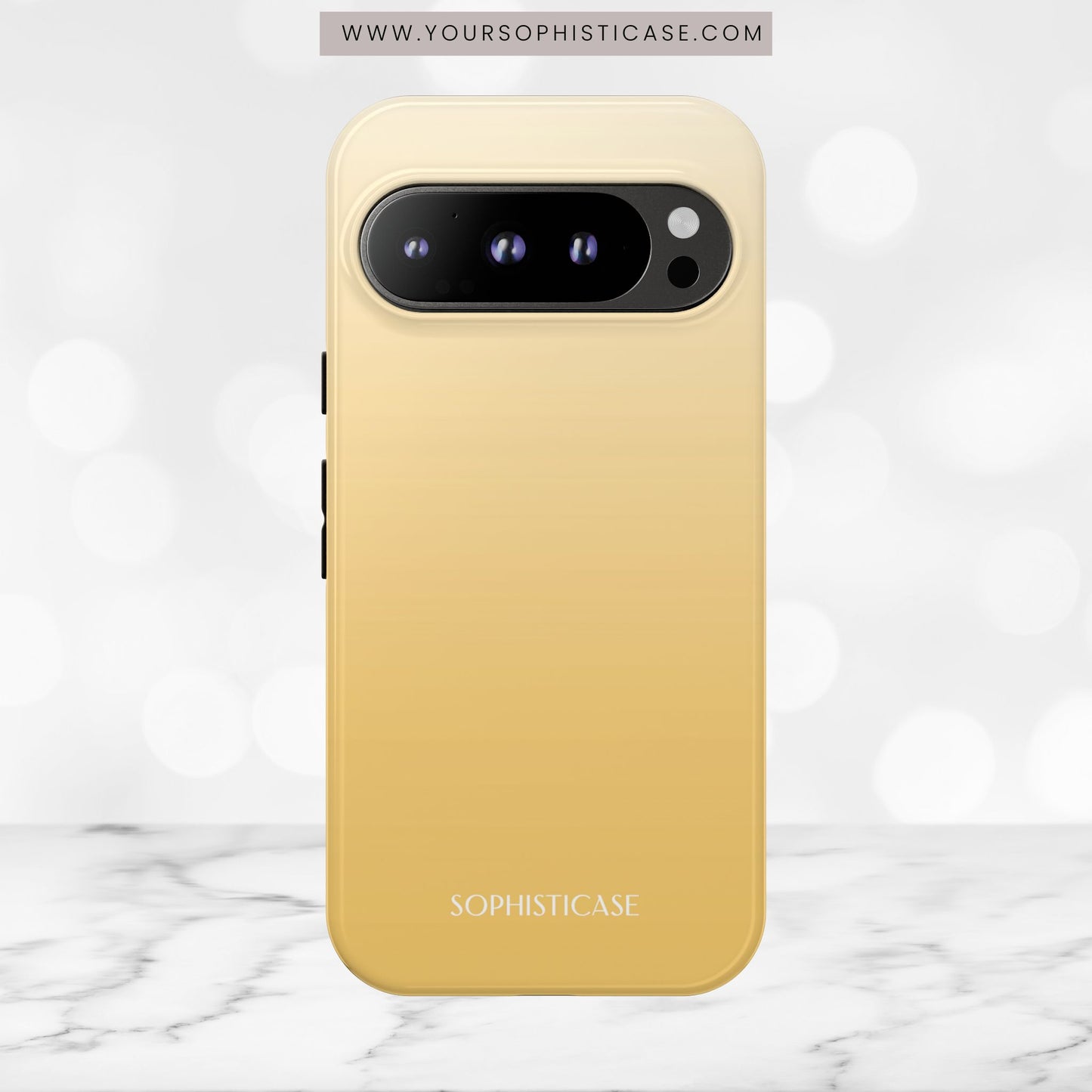 Heavenly in Mustard - Tough Phone Case