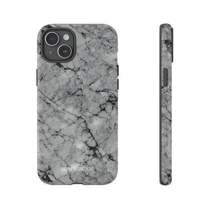 Marble Opulence in Grey - iPhone Case, Samsung Galaxy Case, Google Pixel Case