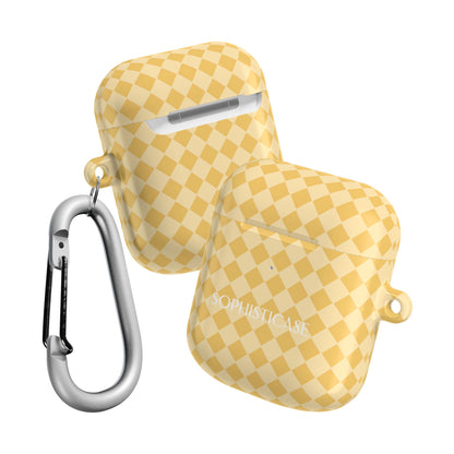 AirPod Cases - Diamond Diva in Mustard