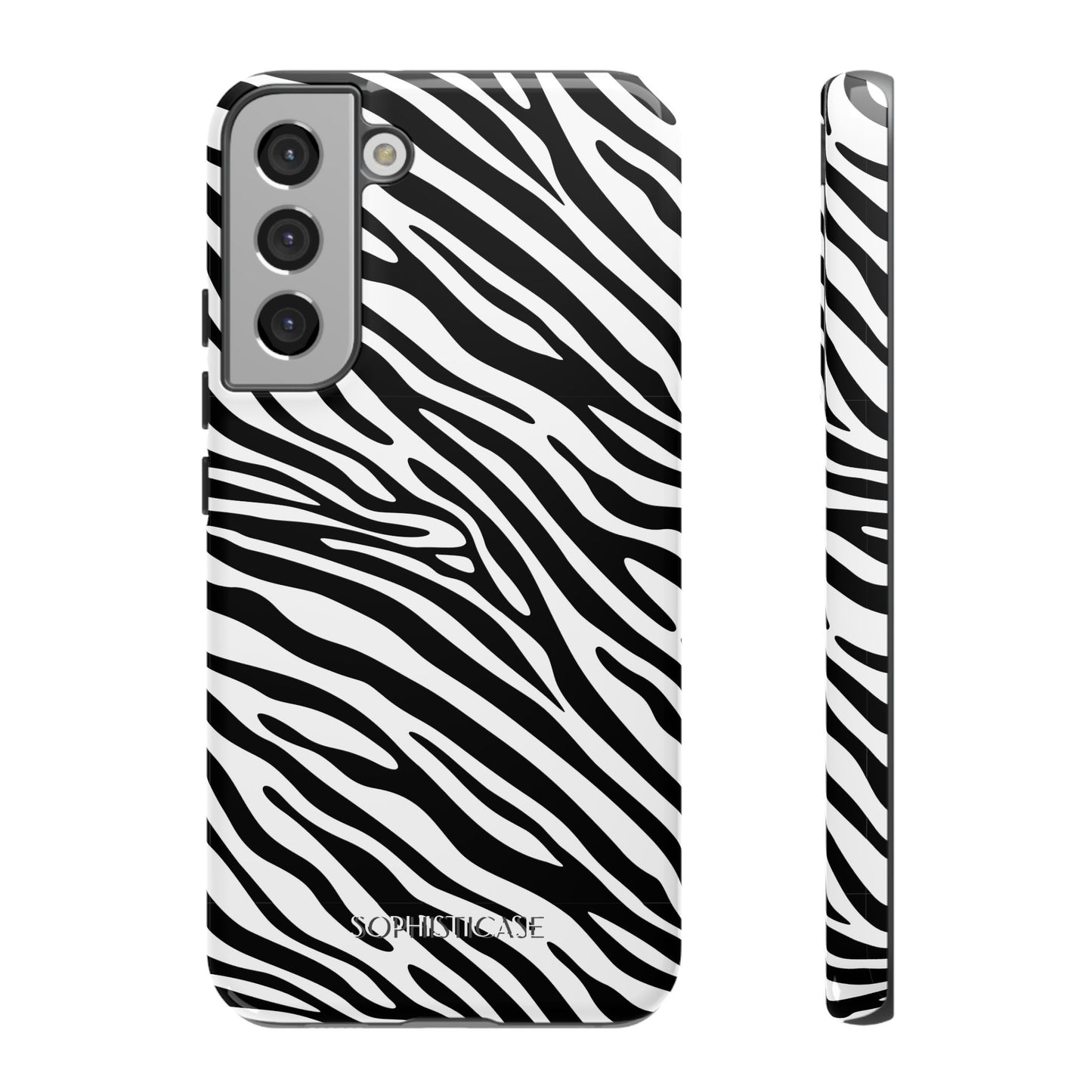 Dark Thoughts in Urban Zebra - Tough Phone Case
