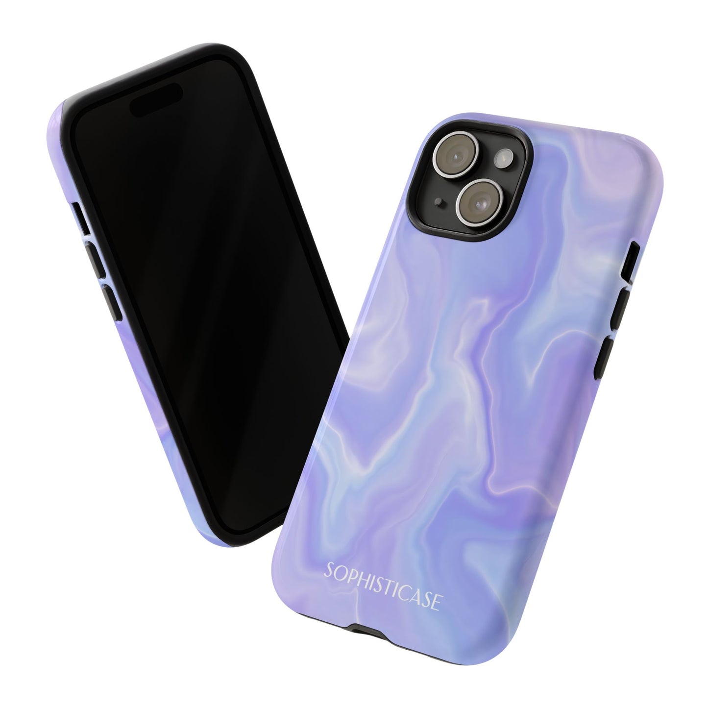 Liquid Magic in Purple Haze - iPhone Case
