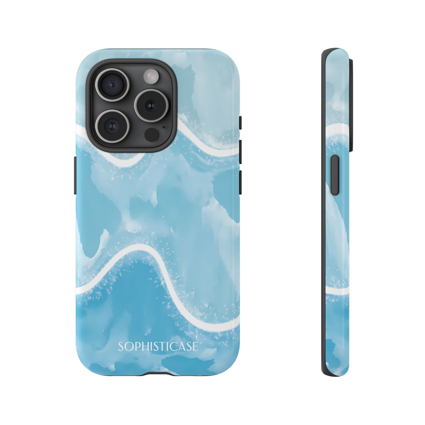 Serenity in Blue - Drop Proof Phone Case for iPhone, Samsung Galaxy and Google Pixel