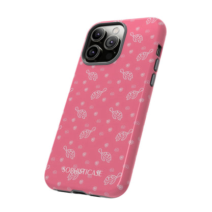 Turtle Island in Pink - Protective iPhone Case