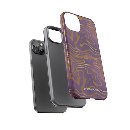 Cosmic Zebra in Purple - iPhone Case, Samsung Galaxy Case, Google Pixel Case