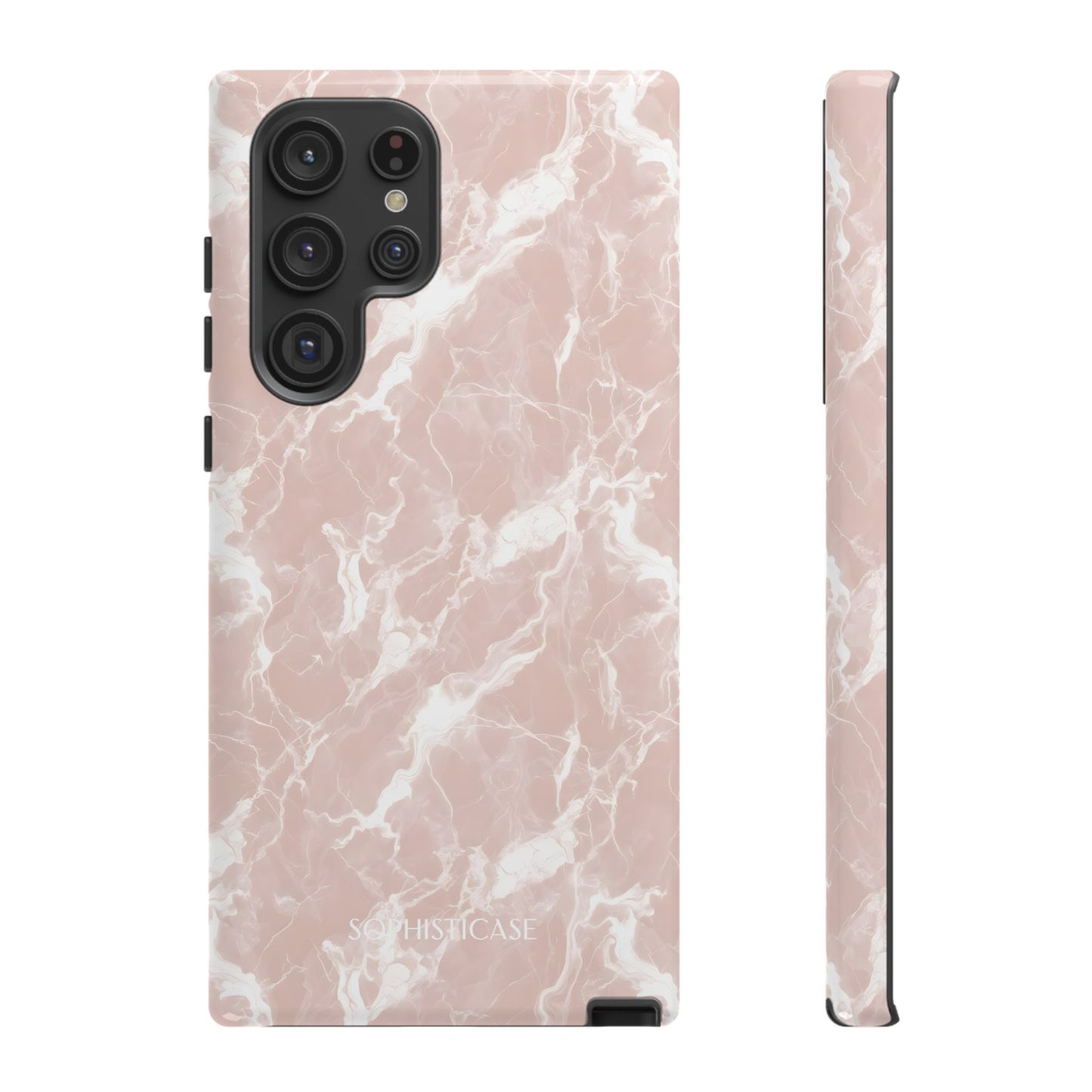 Marble Crush in Neutral Beige - Tough Phone Case
