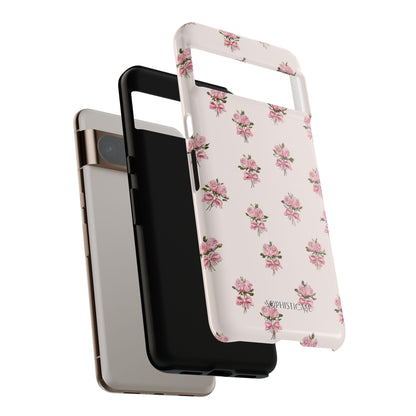 The Sweetest Thing in Coquette Rose Bouquet - iPhone Case, Samsung Galaxy Case, Google Pixel Case