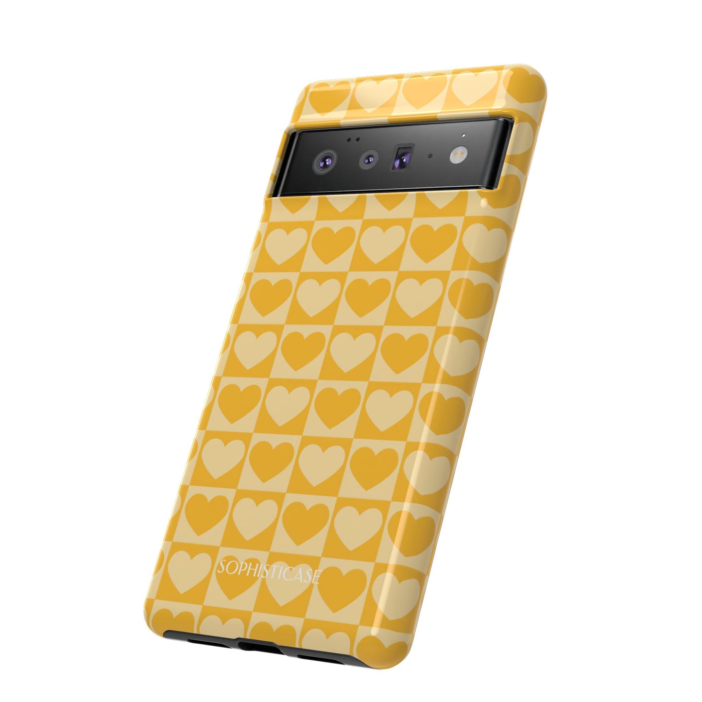 Tough Love in Yellow - Tough Phone Case