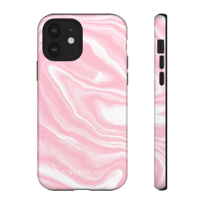 Liquid Dreams in Pink - Drop Proof Phone Case for iPhone