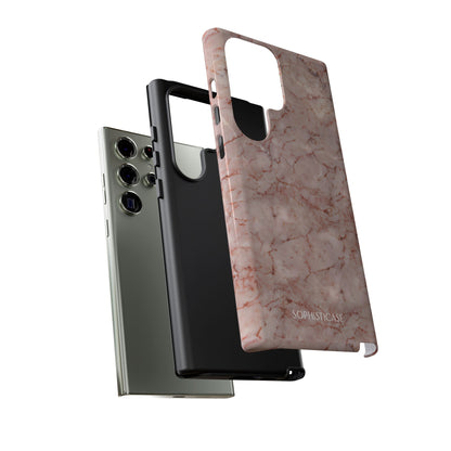 Marble Opulence in Pink - iPhone Case, Samsung Galaxy Case, Google Pixel Case