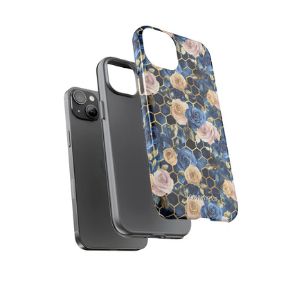 Royal Floral in Midnight Rose - Tough Phone Case