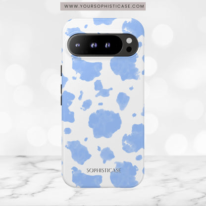 Holy Cow in Blue - iPhone Case, Samsung Galaxy Case, Google Pixel Case