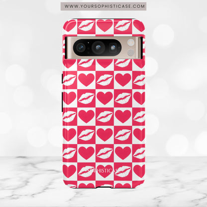 Belle Amie in Hot Pink - Tough Phone Case