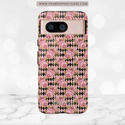 Rose Diamond Romance in Isolde - Tough Phone Case