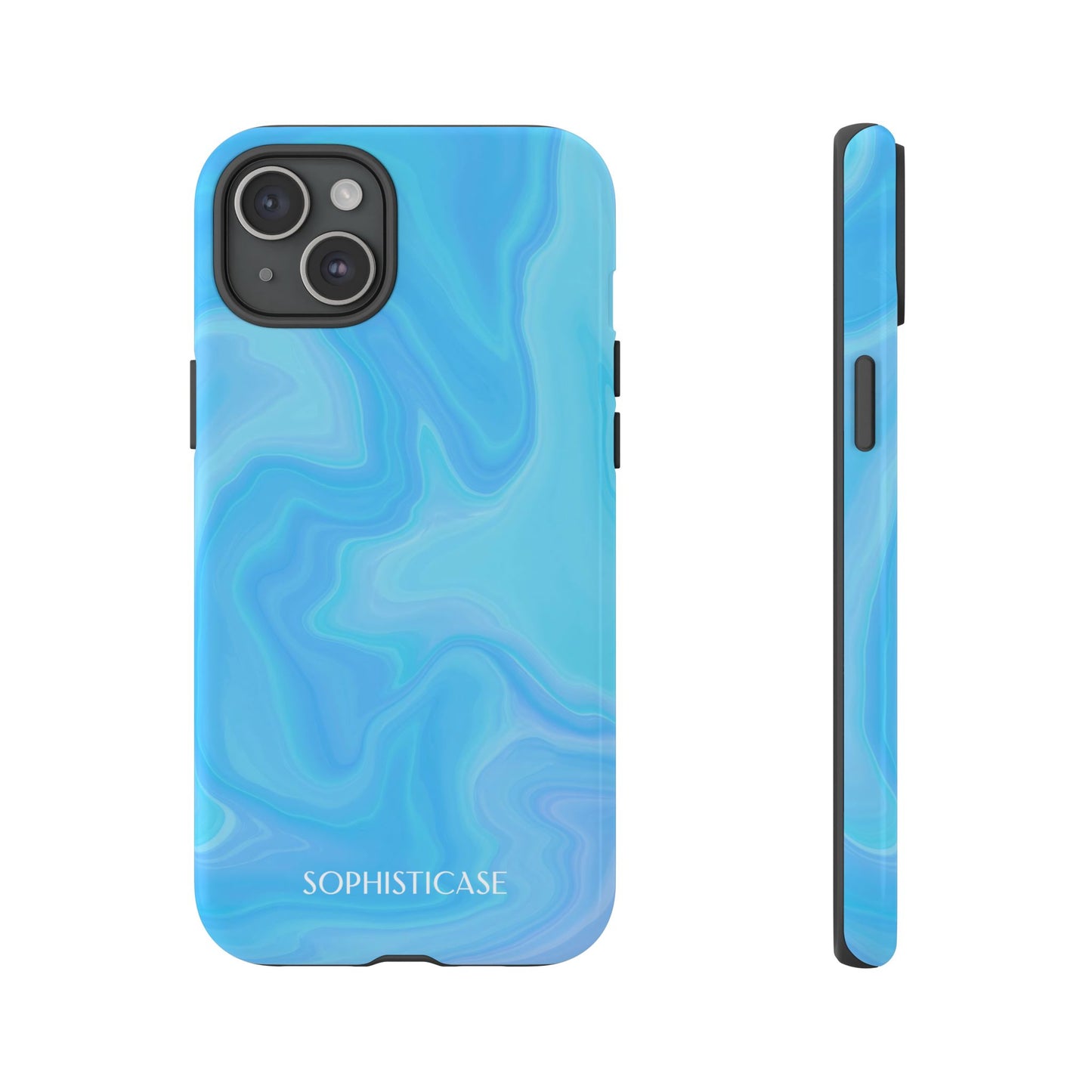 Liquid Magic in Blue - Drop Proof Phone Case for iPhone