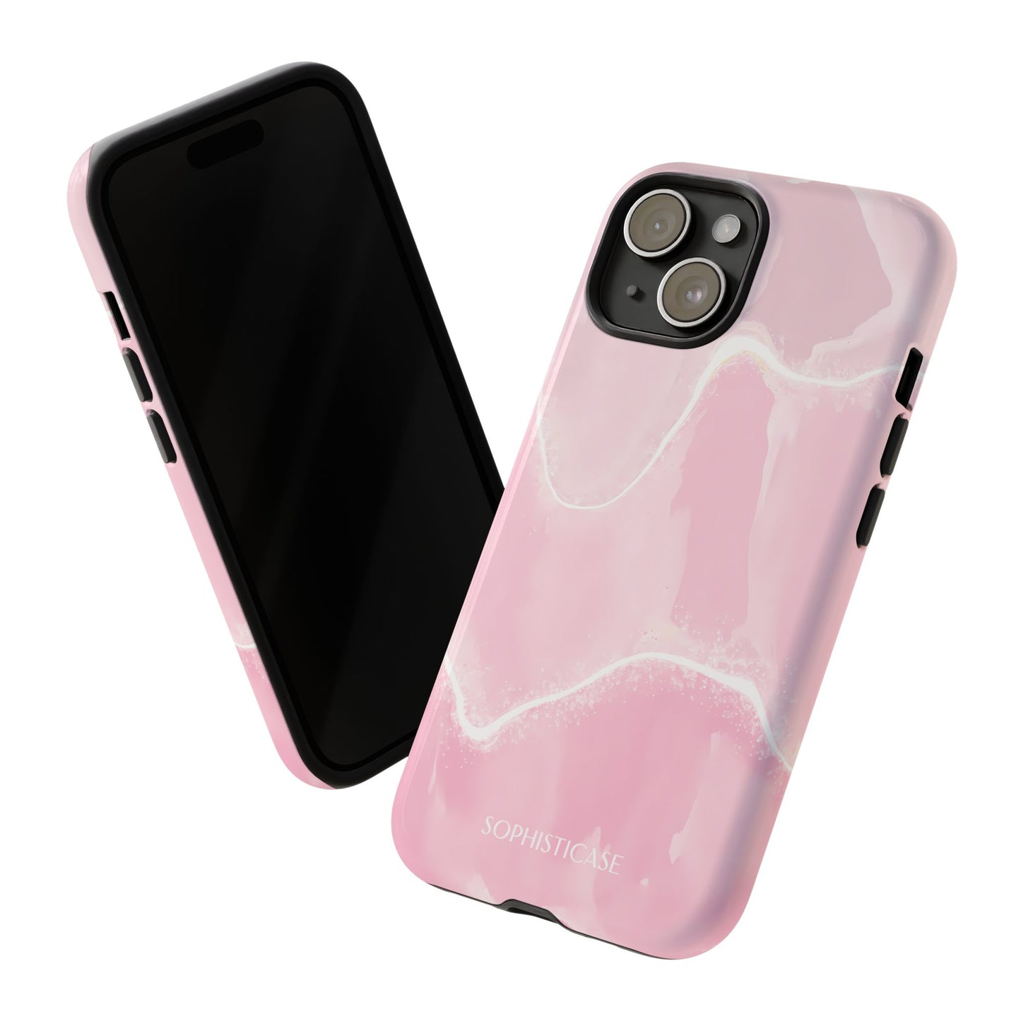 Serenity in Light Pink - iPhone Case