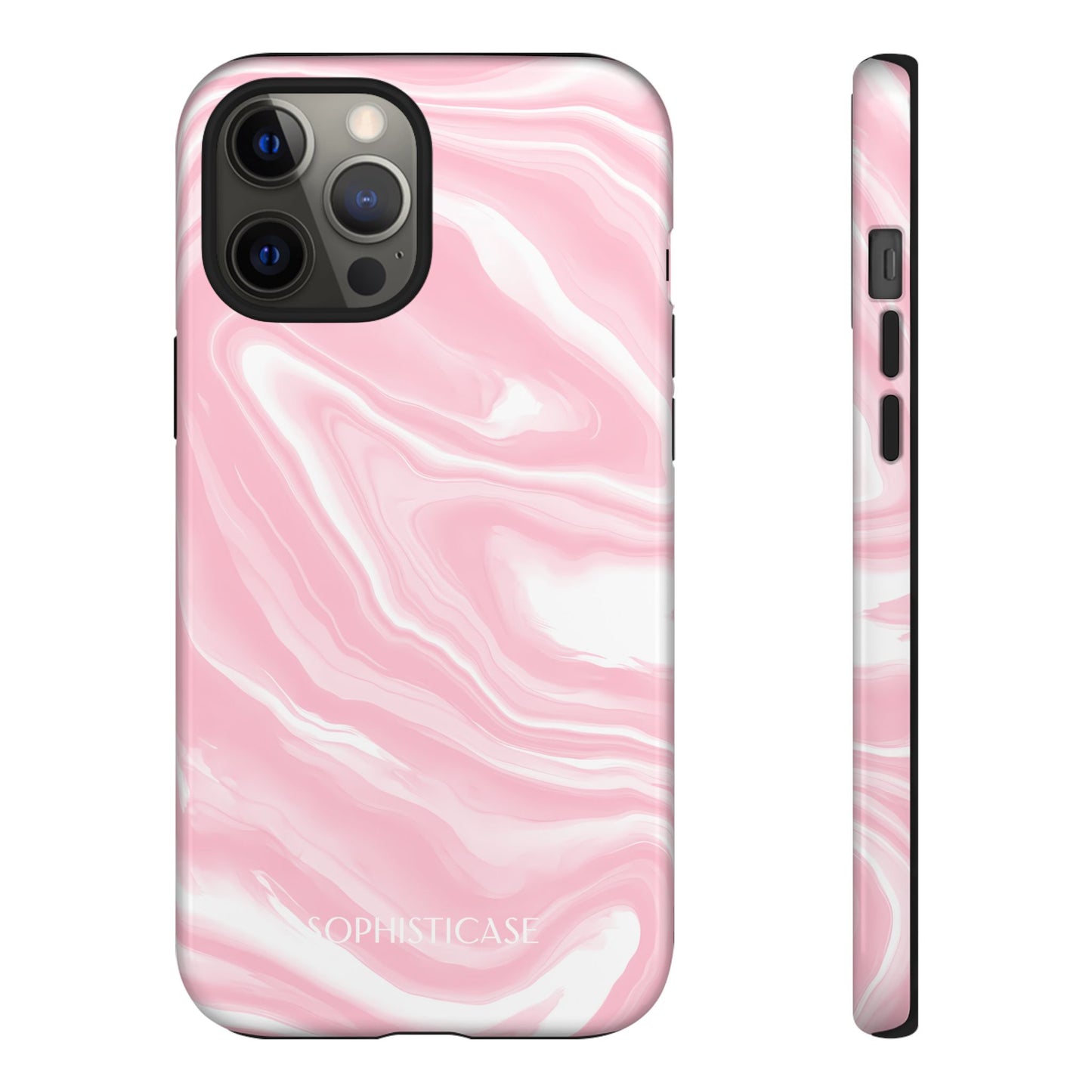 Liquid Dreams in Pink - Drop Proof Phone Case for iPhone