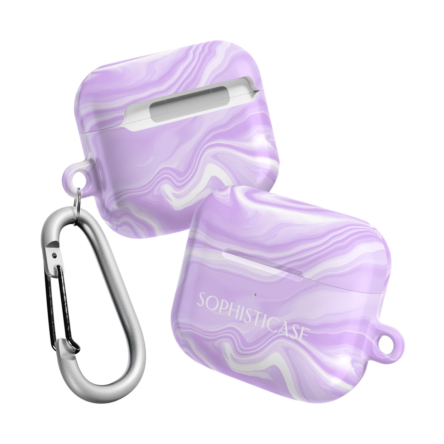 AirPod Cases - Liquid Dreams in Light Purple