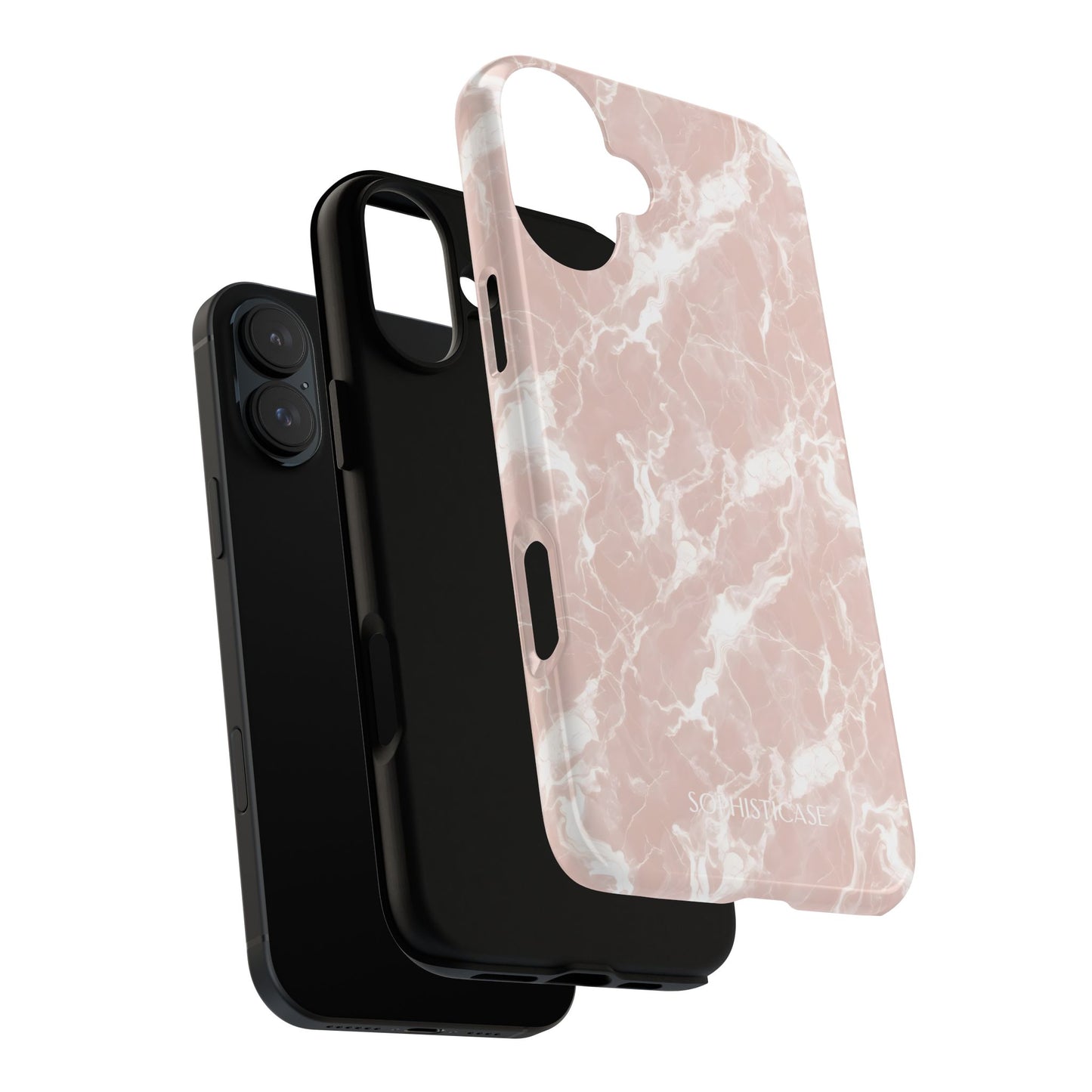 Marble Crush in Neutral Beige - iPhone Case