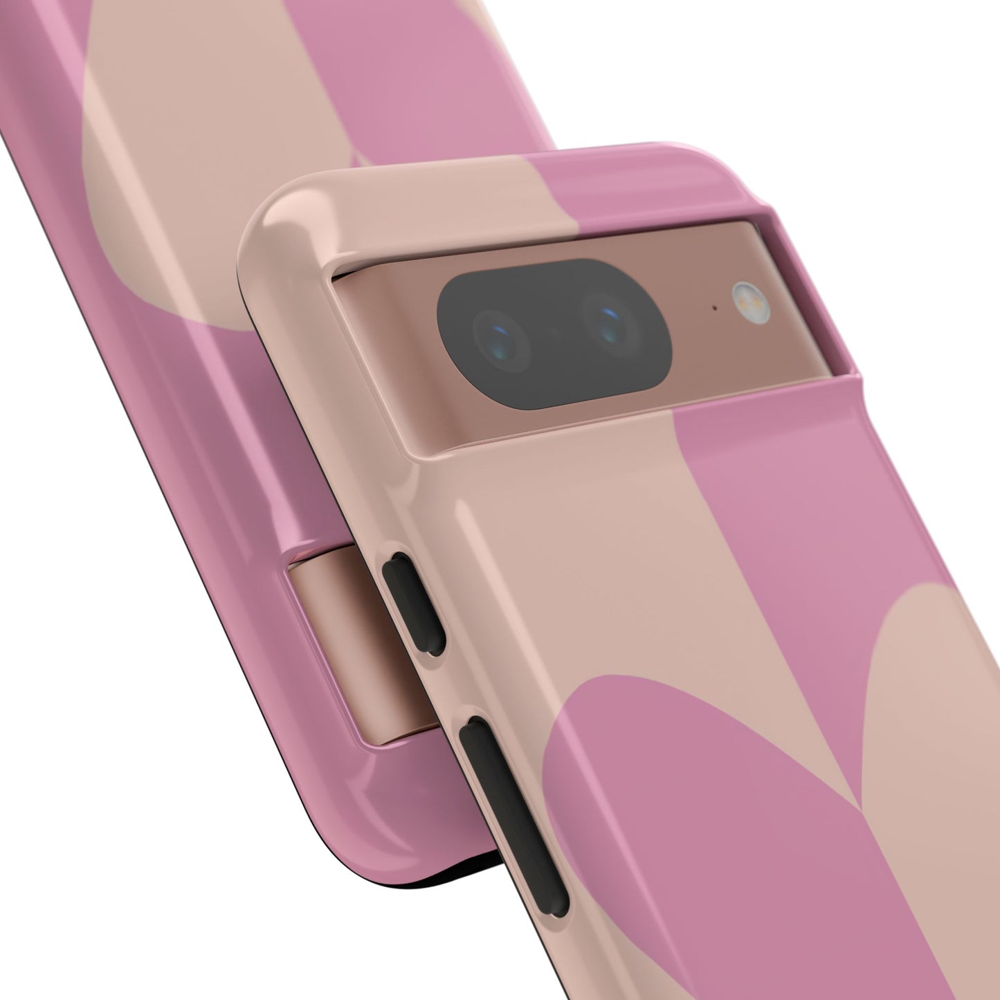 Be Mine in Pink and Brown - iPhone Case, Samsung Galaxy Case, Google Pixel Case