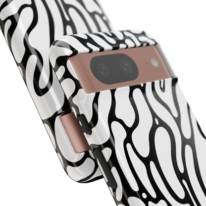 Dark Thoughts in Onyx - Tough Phone Case