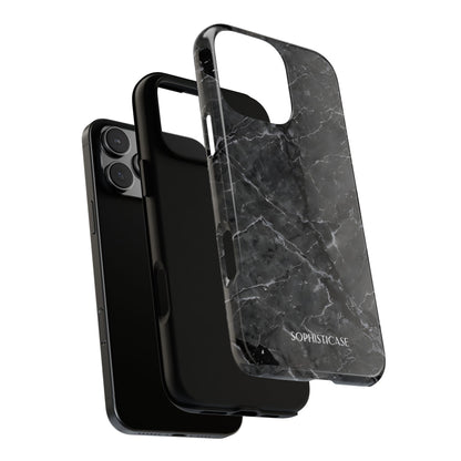 Marble Opulence in Black - iPhone Case, Samsung Galaxy Case, Google Pixel Case