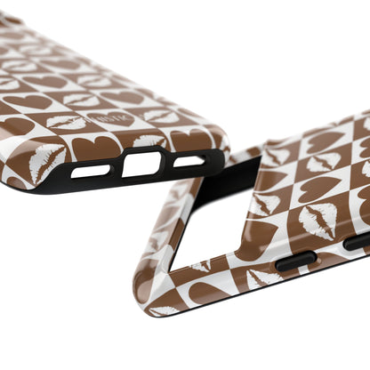 Belle Amie in Deep Brown - Tough Phone Case