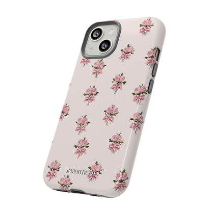 The Sweetest Thing in Coquette Rose Bouquet - iPhone Case, Samsung Galaxy Case, Google Pixel Case