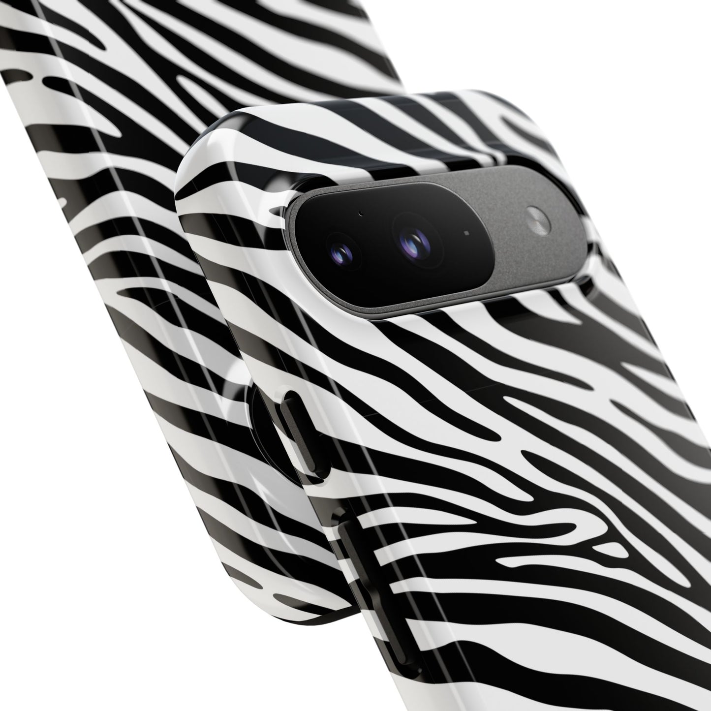 Dark Thoughts in Urban Zebra - Tough Phone Case