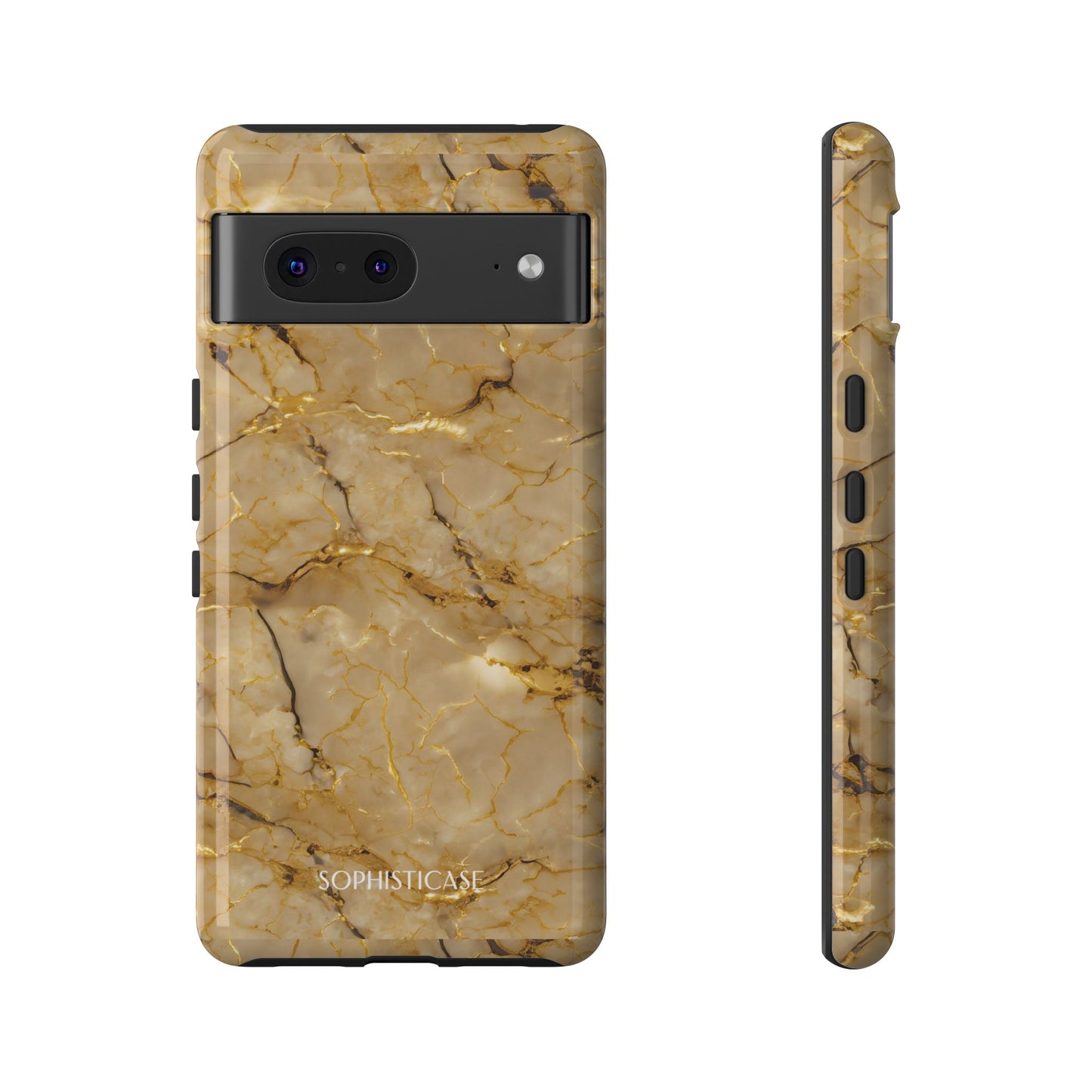 Marble Opulence in Gold - iPhone Case, Samsung Galaxy Case, Google Pixel Case
