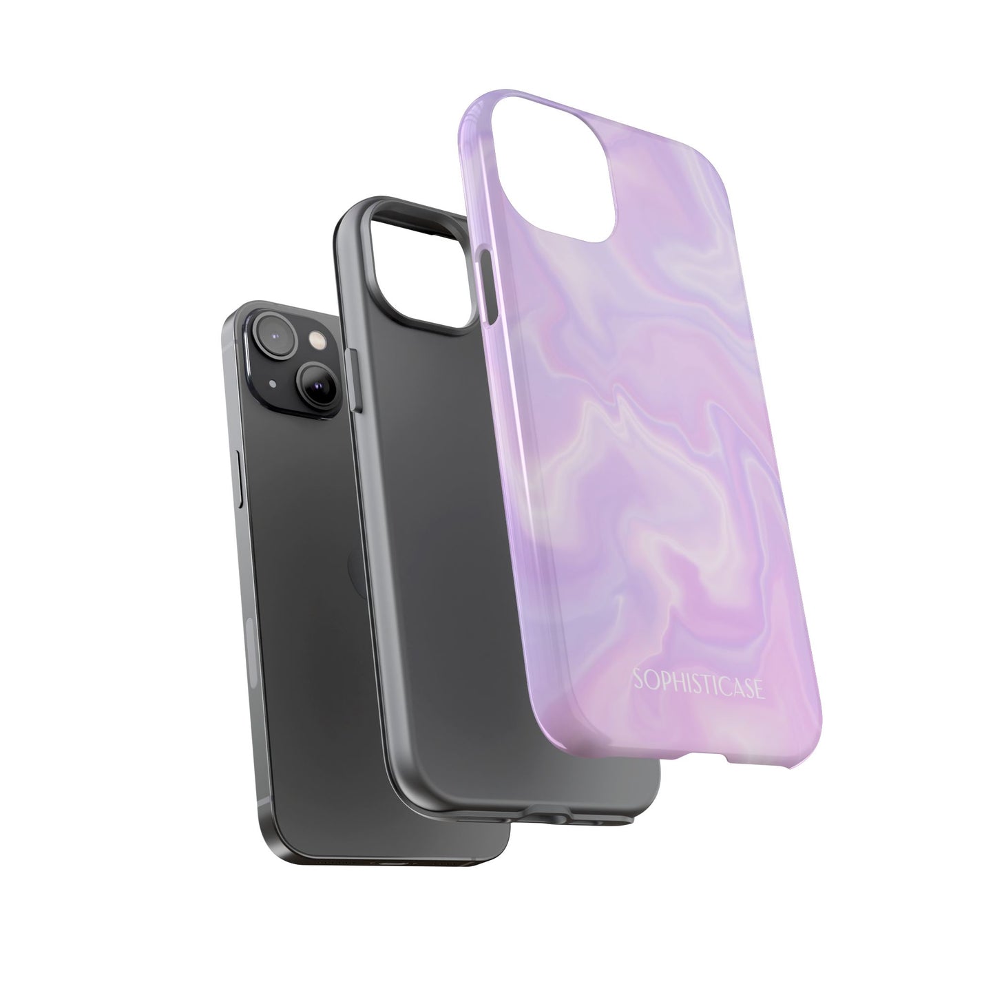 Liquid Magic in Sunset Haze - Protective Phone Case for iPhone