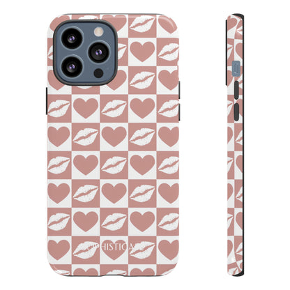 Belle Amie in Neutral Brown - Galentines Release - Drop Proof Protective Phone Case for iPhone, Samsung Galaxy and Google Pixel