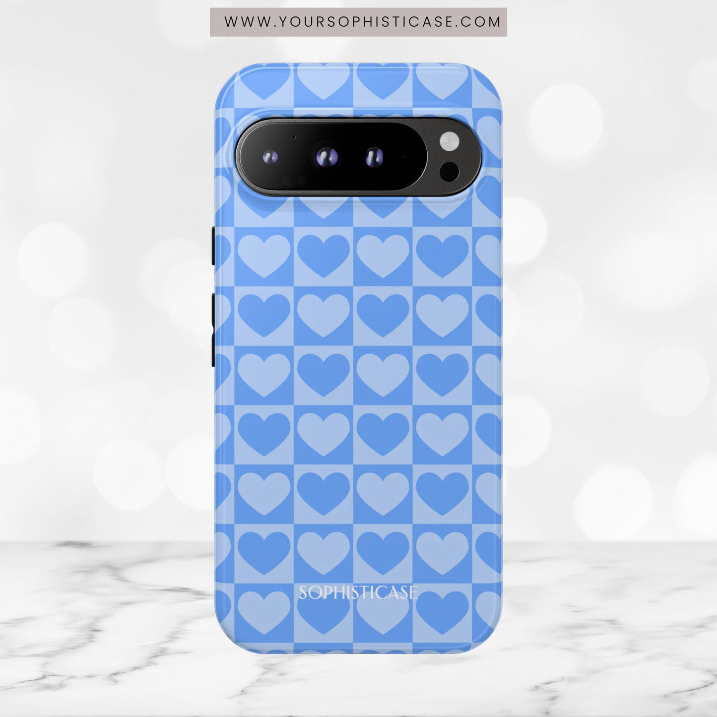 Tough Love in Blue - Tough Phone Case