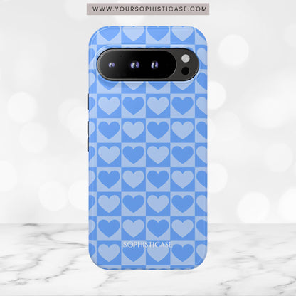 Tough Love in Blue - Tough Phone Case