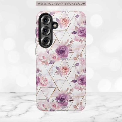 Royal Floral in Rose Royale - Tough Phone Case