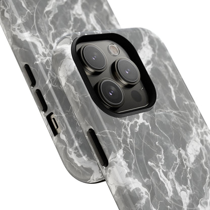 Marble Crush in Grey - Magsafe Case
