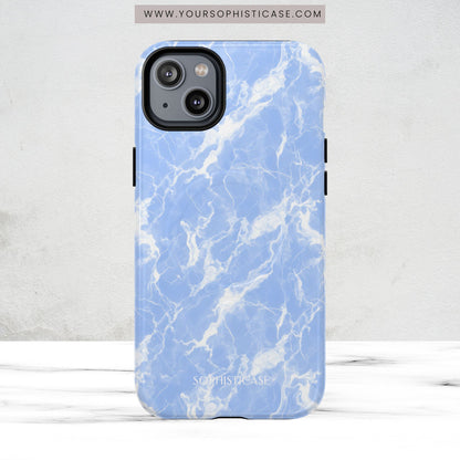 Marble Crush in Blue - Magsafe Case
