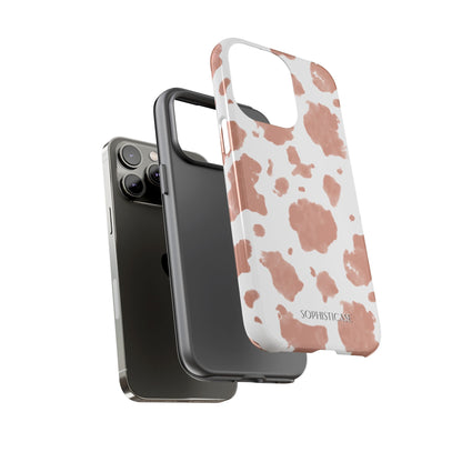Holy Cow in Light Brown - iPhone Case