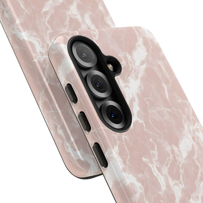 Marble Crush in Neutral Beige - Tough Phone Case