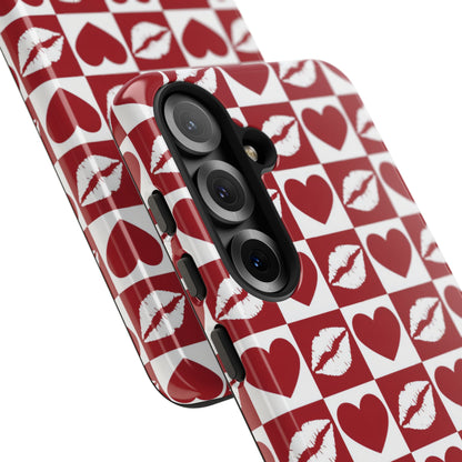 Belle Amie in Red - Tough Phone Case