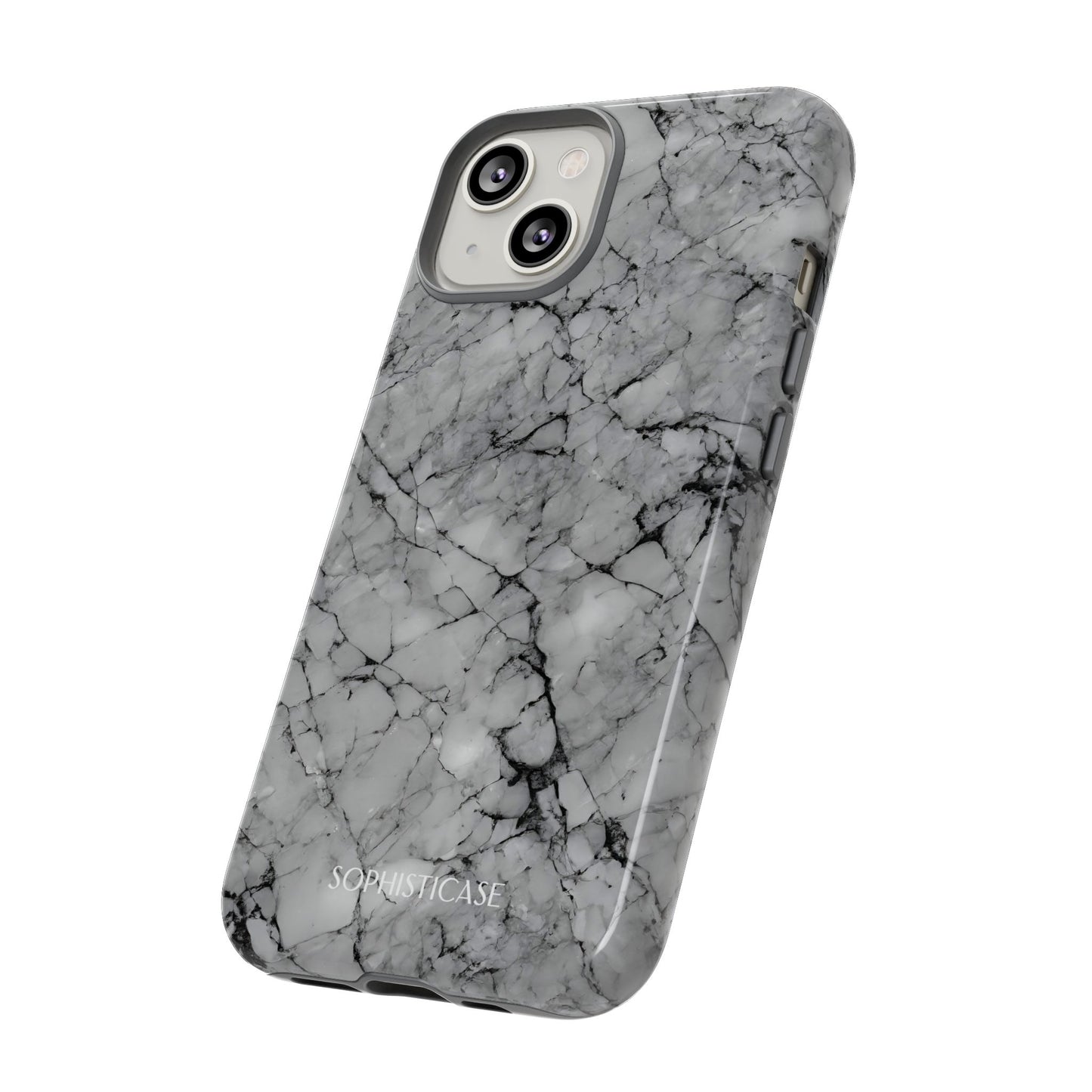 Marble Opulence in Grey - iPhone Case, Samsung Galaxy Case, Google Pixel Case