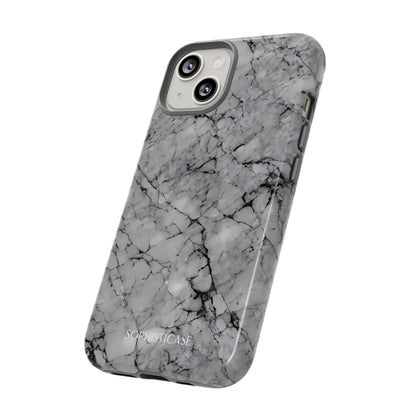 Marble Opulence in Grey - iPhone Case, Samsung Galaxy Case, Google Pixel Case