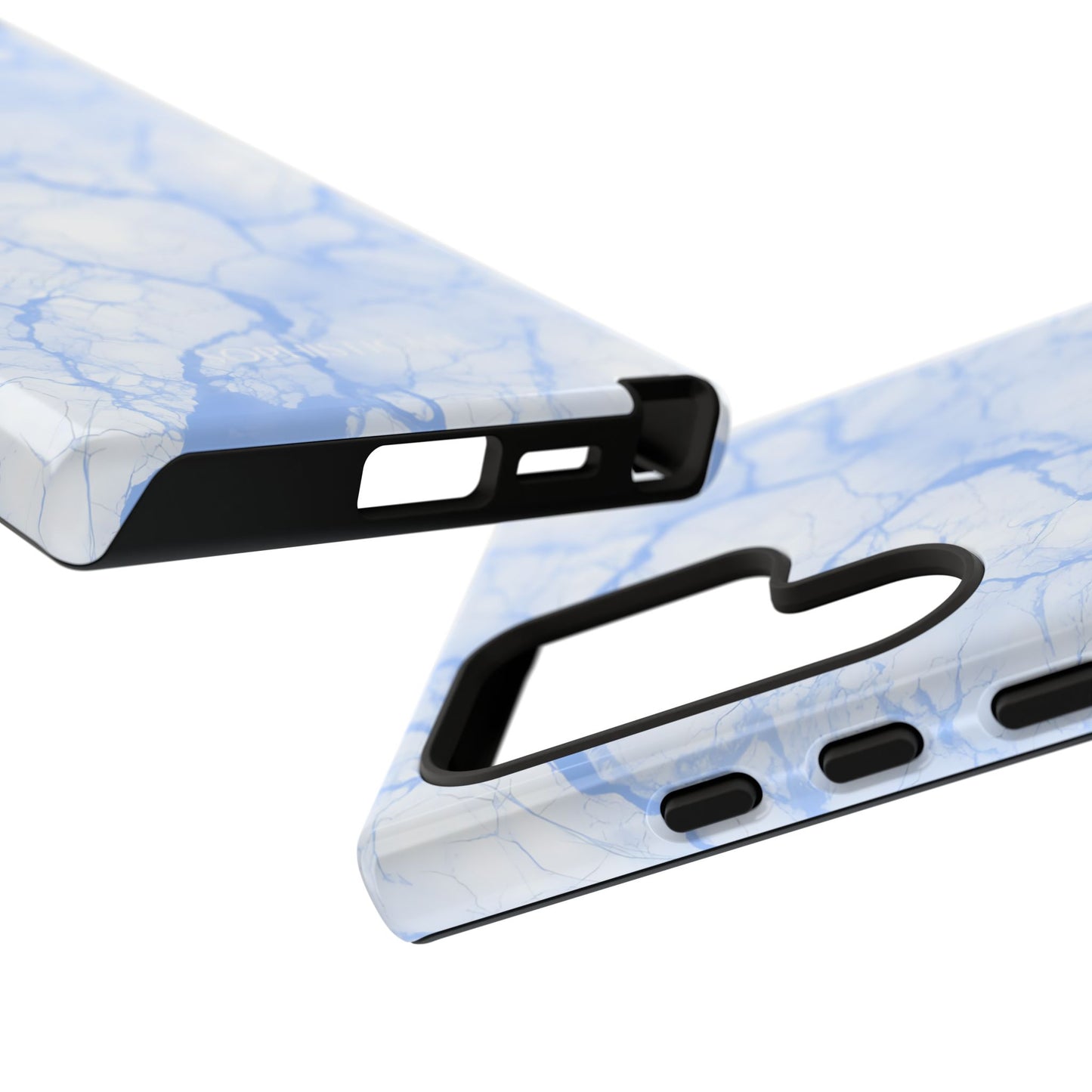 Marble Opulence in Blue - Tough Phone Case